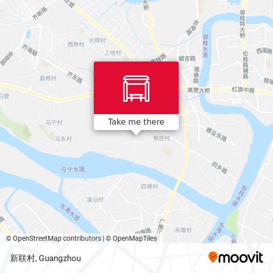 新联村 map
