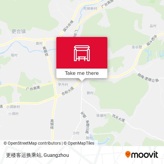 更楼客运换乘站 map