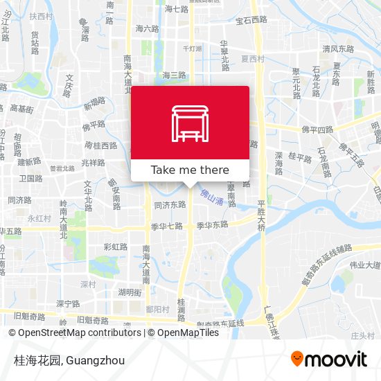 桂海花园 map