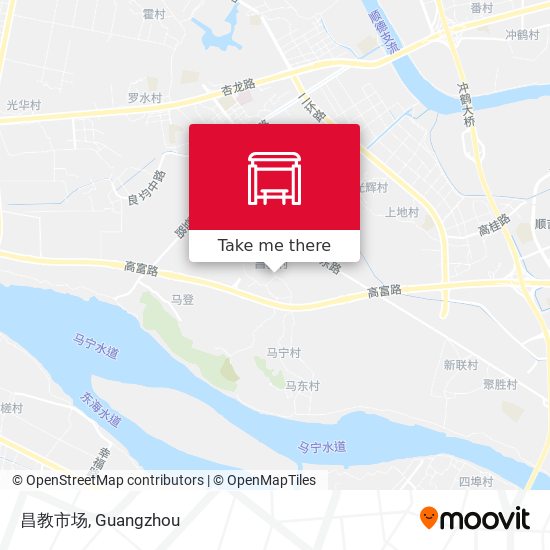 昌教市场 map