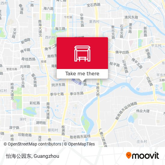 怡海公园东 map