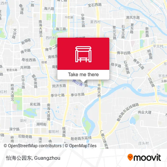 怡海公园东 map