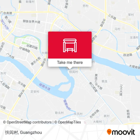 扶闾村 map