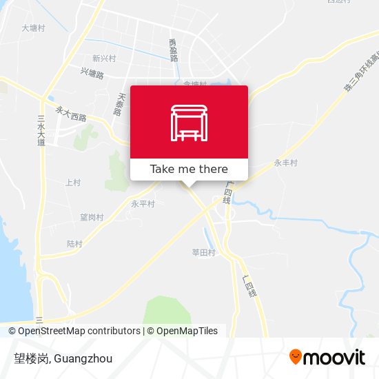 望楼岗 map