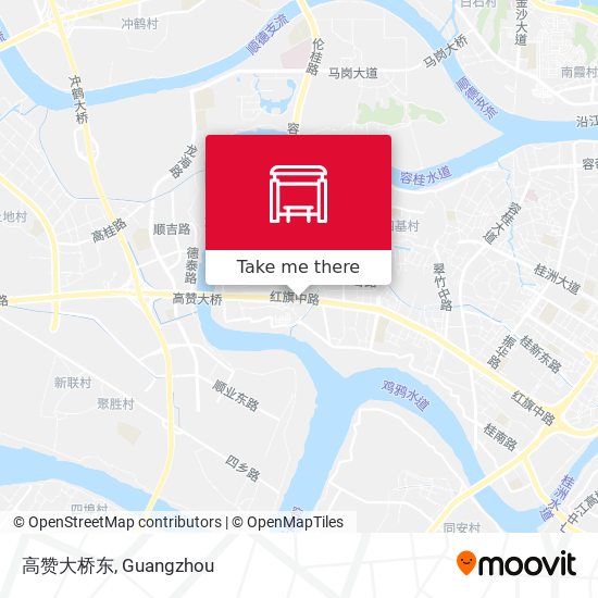 高赞大桥东 map