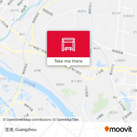 莲塘 map