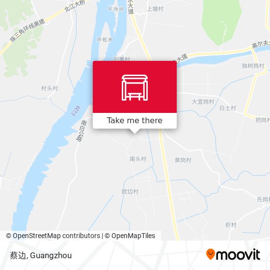 蔡边 map