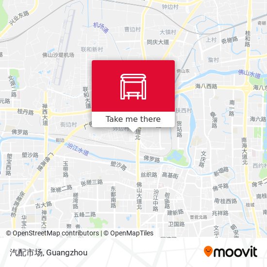 汽配市场 map