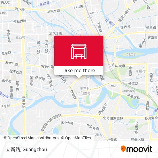 立新路 map