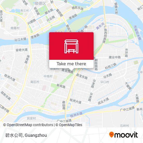 碧水公司 map