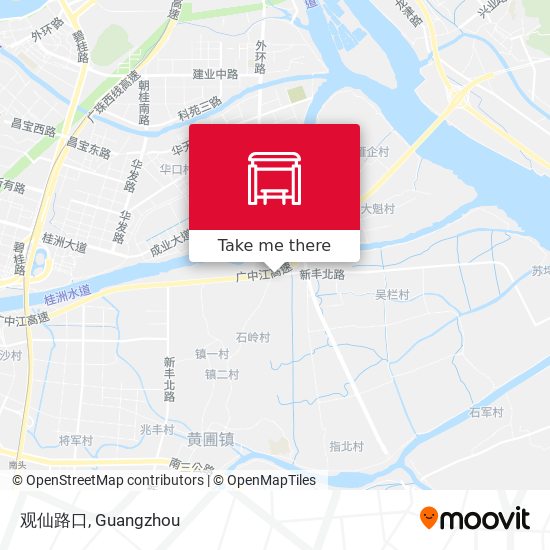 观仙路口 map