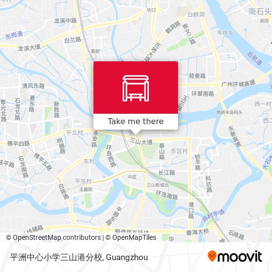 平洲中心小学三山港分校 map