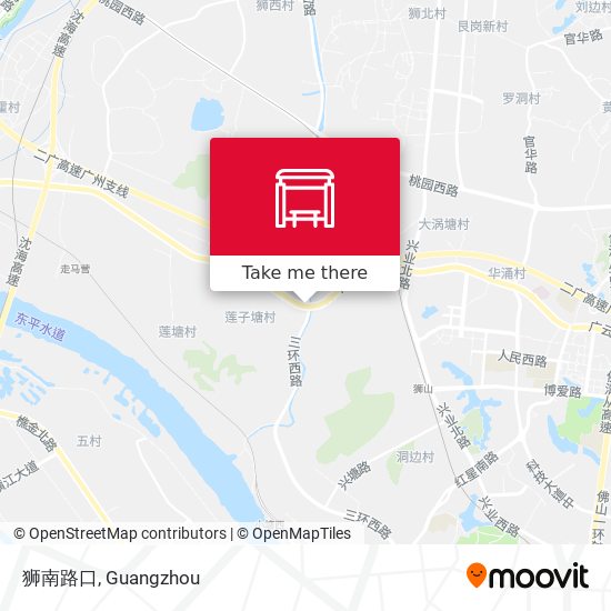 狮南路口 map