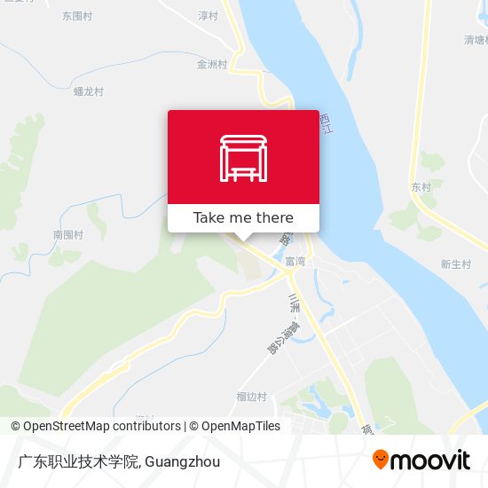 广东职业技术学院 map