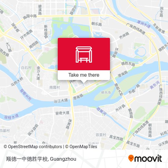 顺德一中德胜学校 map