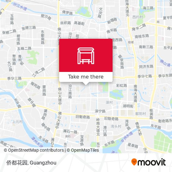 侨都花园 map