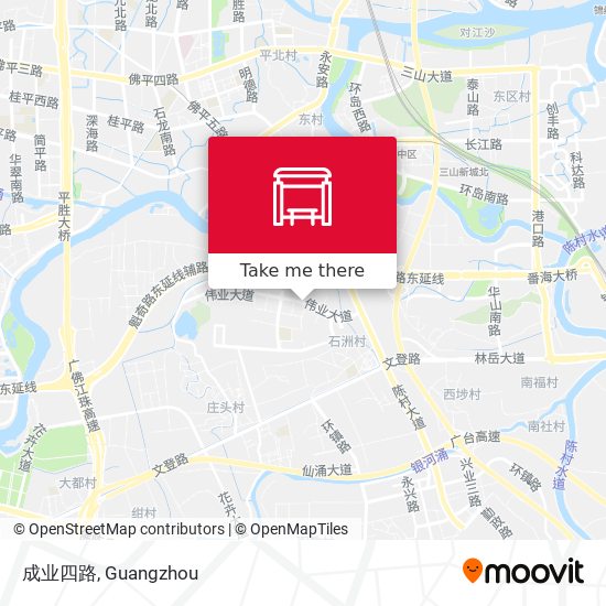 成业四路 map