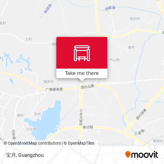 宝月 map