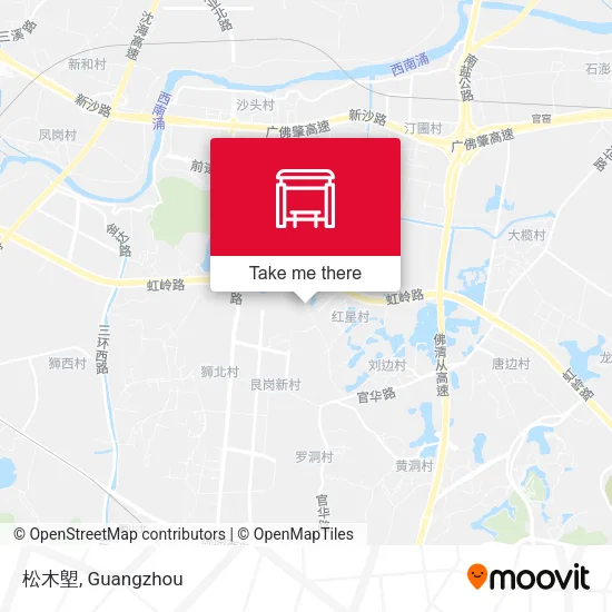 松木塱 map
