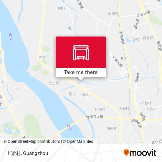 上梁村 map