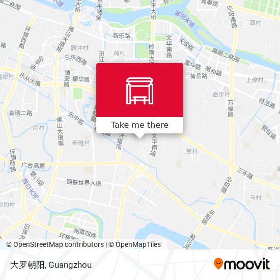 大罗朝阳 map