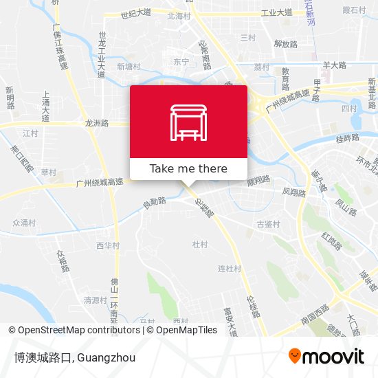 博澳城路口 map