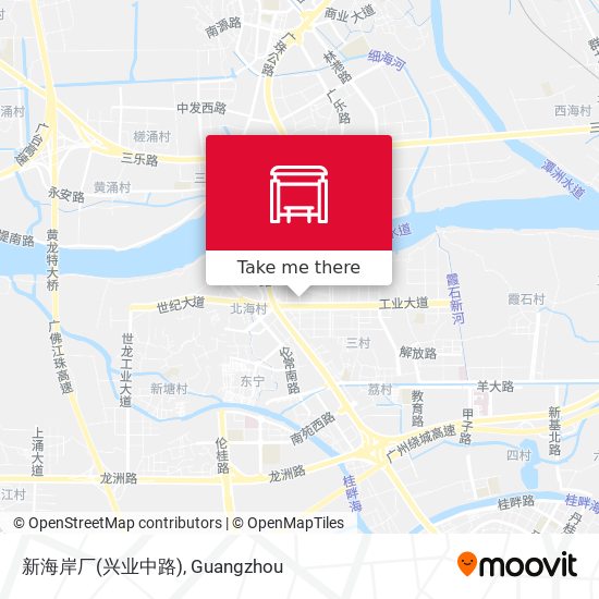 新海岸厂(兴业中路) map