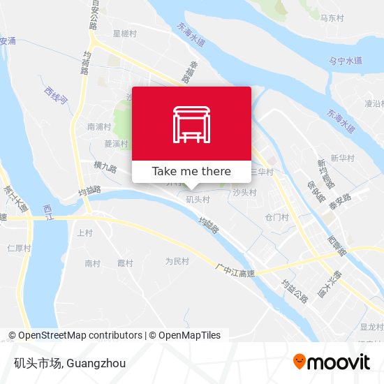 矶头市场 map