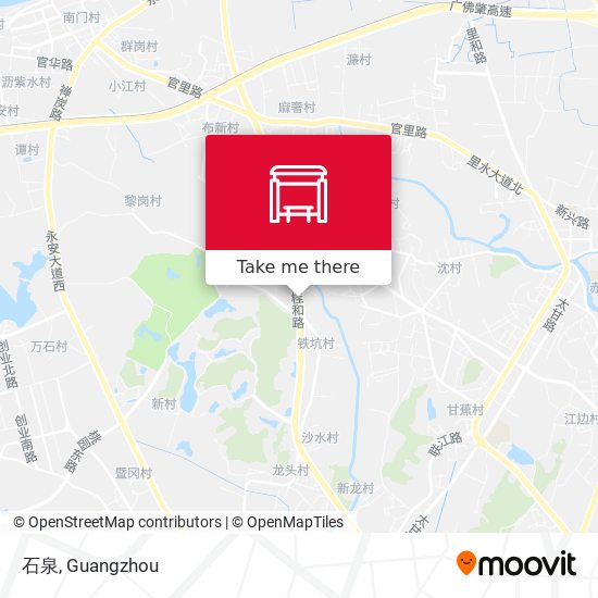 石泉 map
