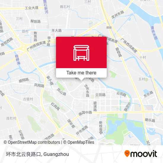 环市北云良路口 map