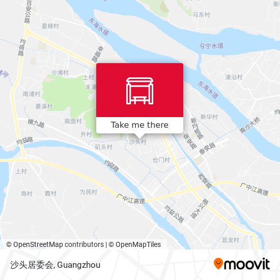 沙头居委会 map