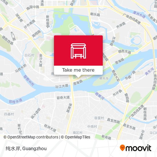 纯水岸 map