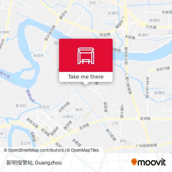 新明报警站 map