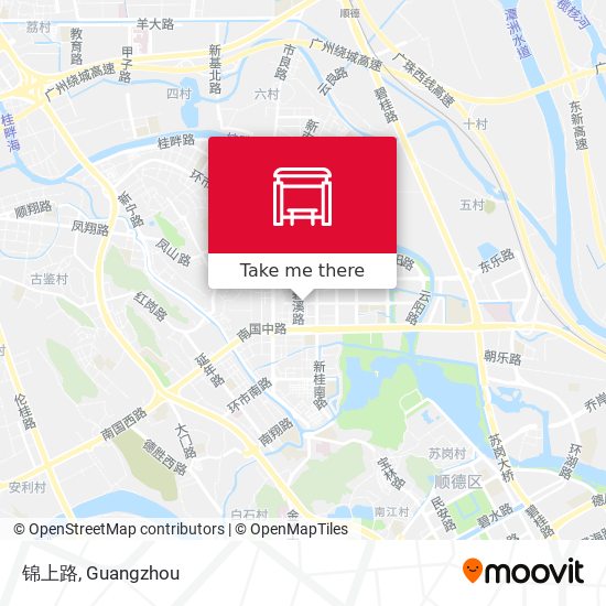 锦上路 map