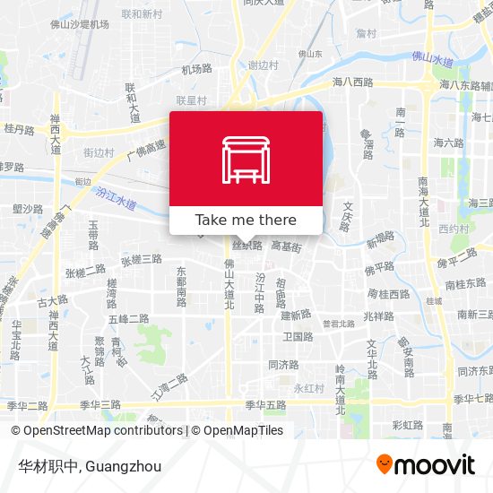 华材职中 map