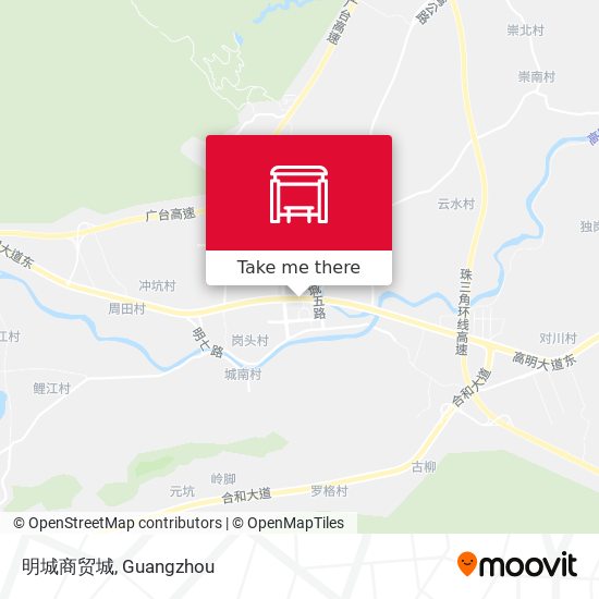 明城商贸城 map