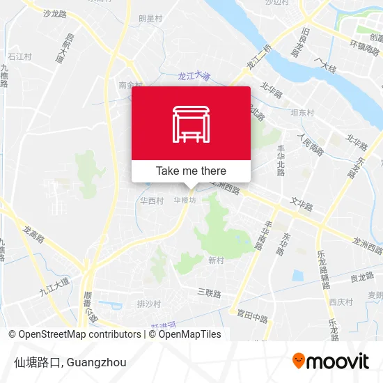 仙塘路口 map