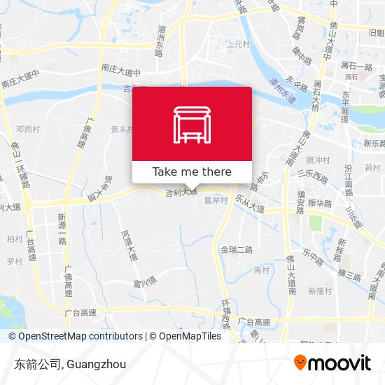 东箭公司 map