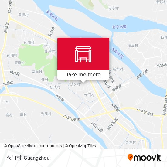 仓门村 map