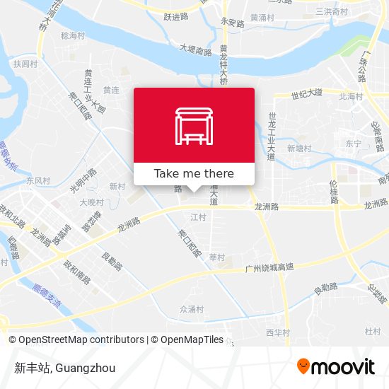 新丰站 map