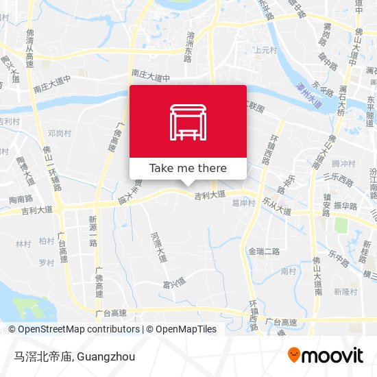 马滘北帝庙 map