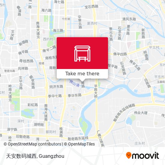 天安数码城西 map