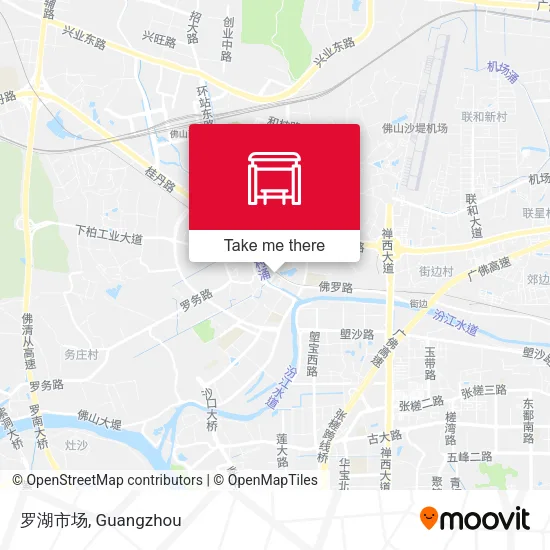 罗湖市场 map