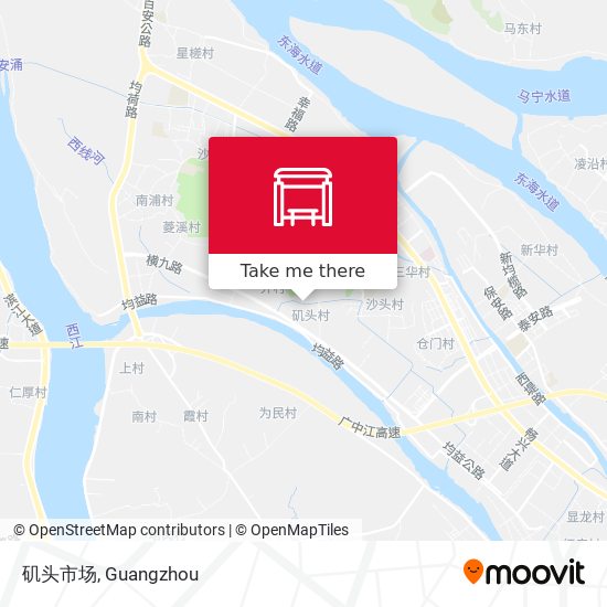 矶头市场 map
