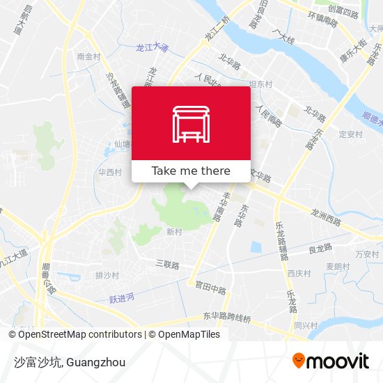 沙富沙坑 map