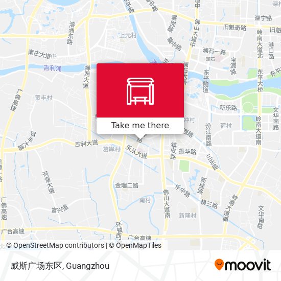 威斯广场东区 map