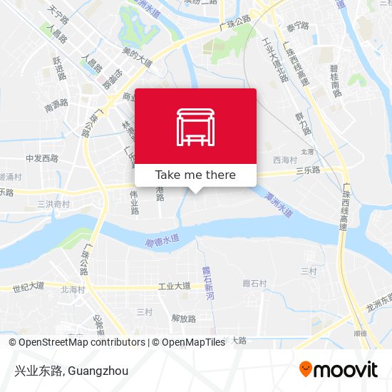 兴业东路 map