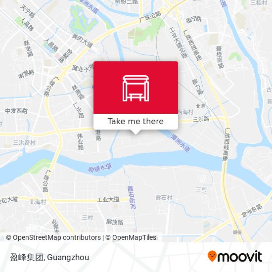 盈峰集团 map