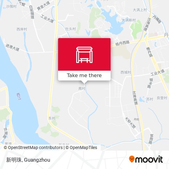 新明珠 map