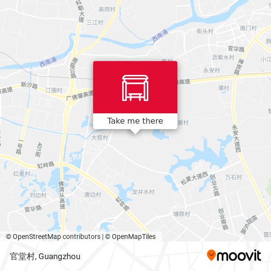 官堂村 map